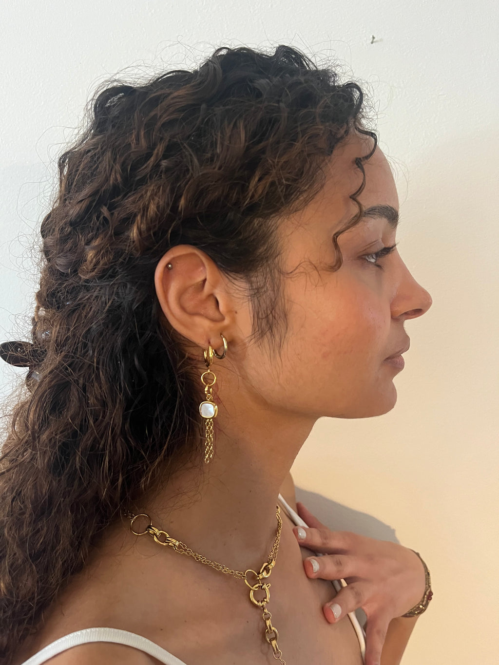 BOUCLE D’OREILLE JANUS