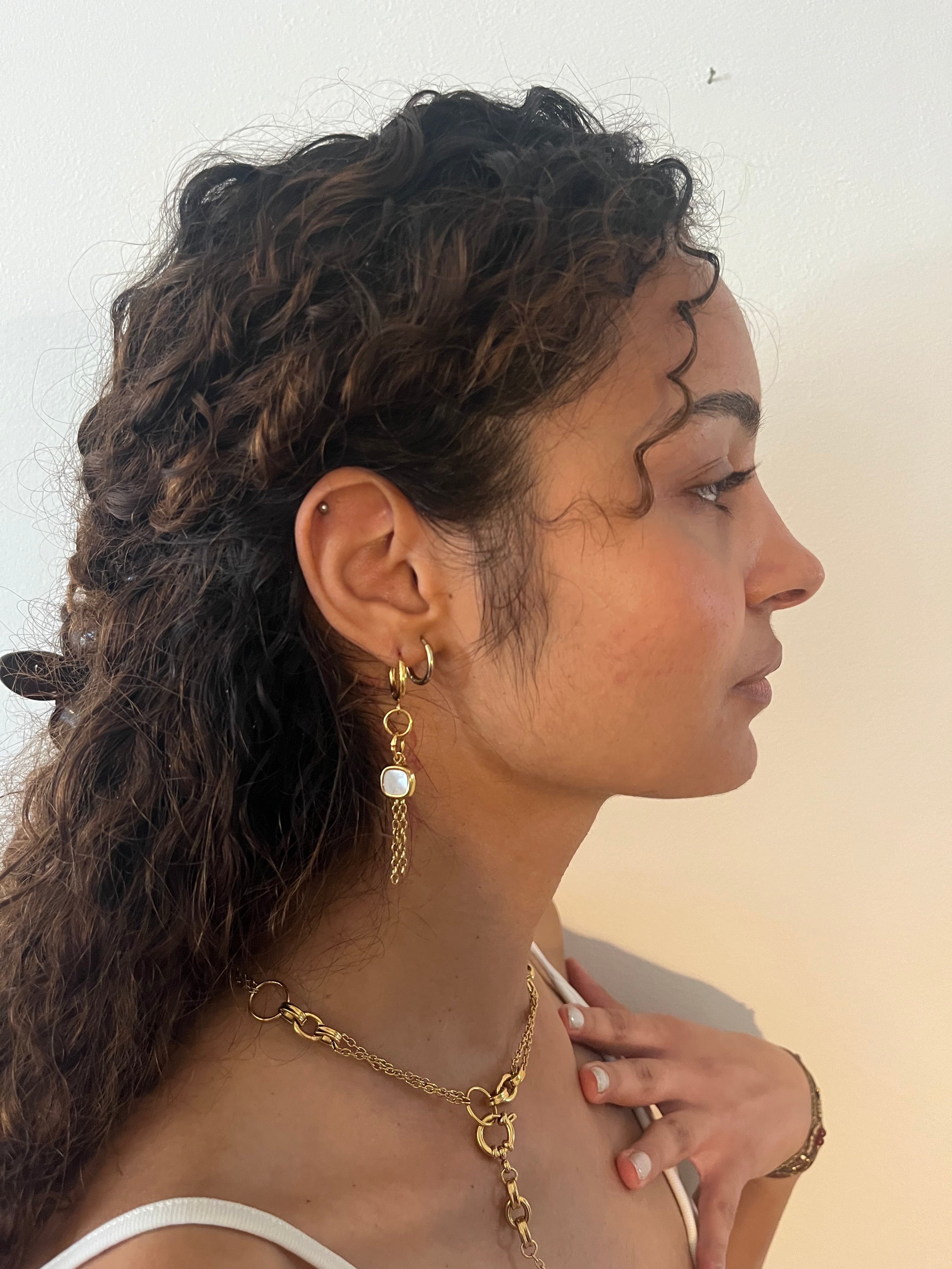 BOUCLE D’OREILLE JANUS